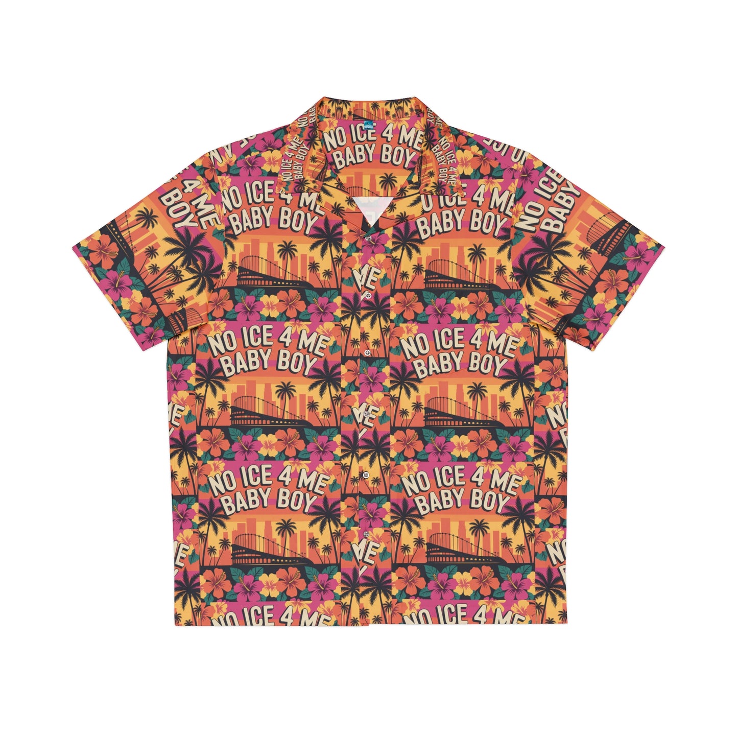 Copy of Men's Hawaiian Shirt No Ice For Me (AOP)