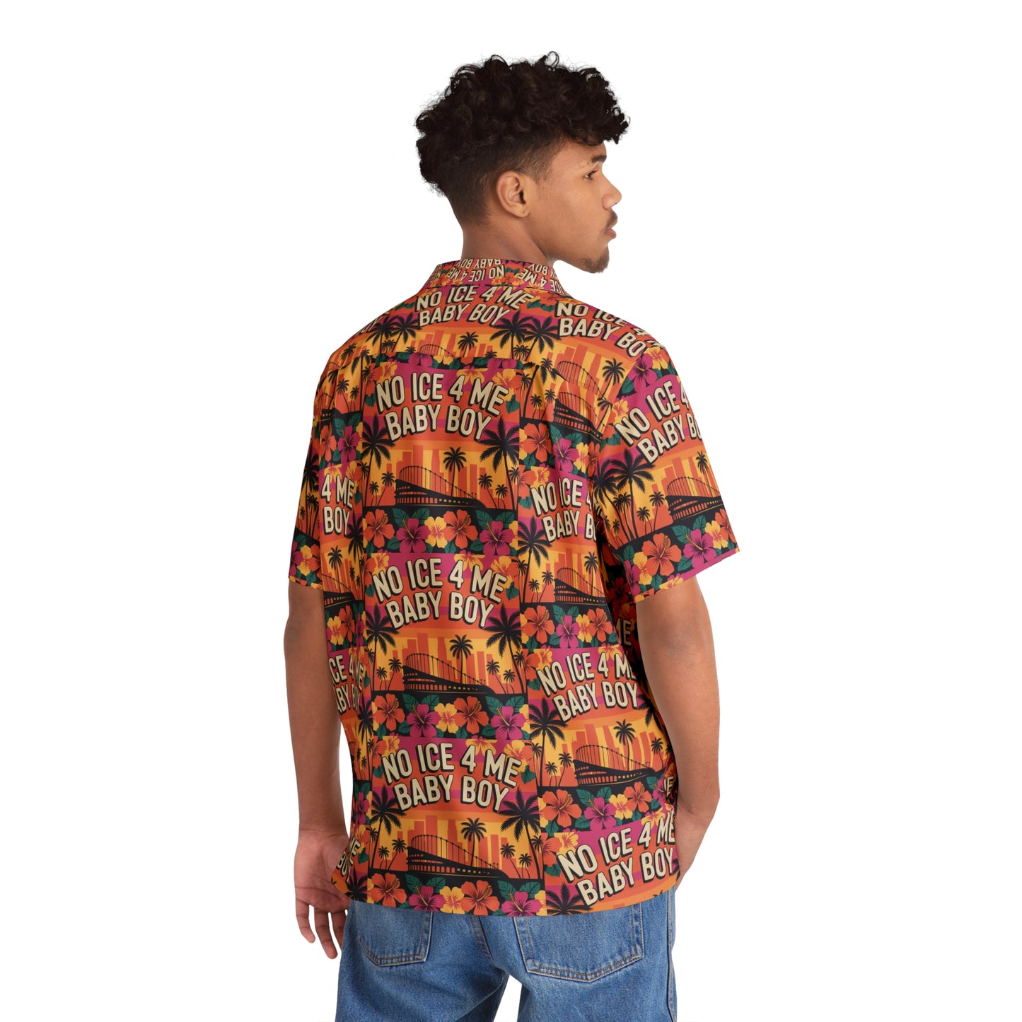 Copy of Men's Hawaiian Shirt No Ice For Me (AOP)