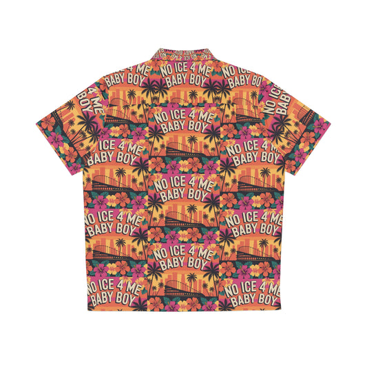 Copy of Men's Hawaiian Shirt No Ice For Me  (AOP)